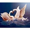 5D DIY алмазная живопись Лебедь пара комплект для вышивки крестом Мозаика Алмазная вышивка роза полная круглая/квадратная дрель украшение дома