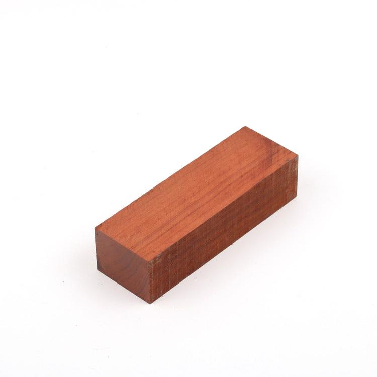 1piece DIY Teak and Rosewood Knife Handle Material 10 Kinds Wood Material For DIY Wooden Handicraft Material 120x40x30mm