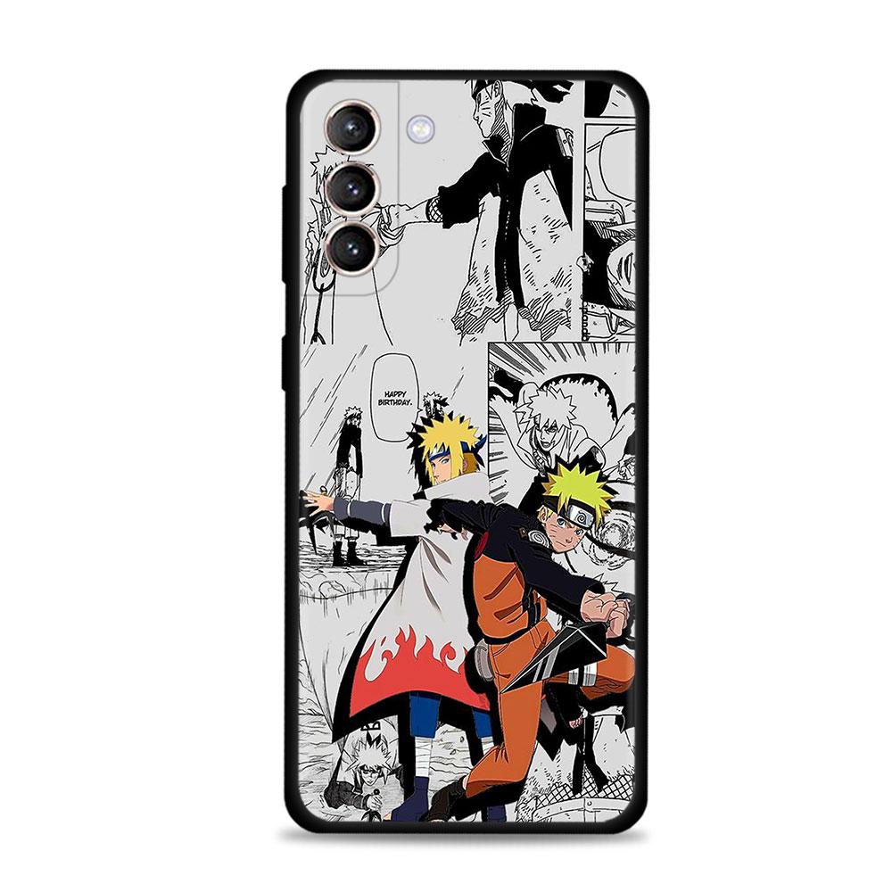 Чехол для телефона Samsung Galaxy S22 S21 S20 Ultra FE S10 S9 Plus S10e S8 Note 20Ultra 10Plus, чехол для мобильного телефона Naruto Evolution