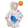 Children's Poncho Towel Whale