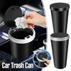 Мини-мусорное ведро для автомобиля с легко открывающейся от нажатия откидной крышкой, прочный, водонепроницаемый ABS-контейнер с защитой от запаха для подстаканников, для хранения