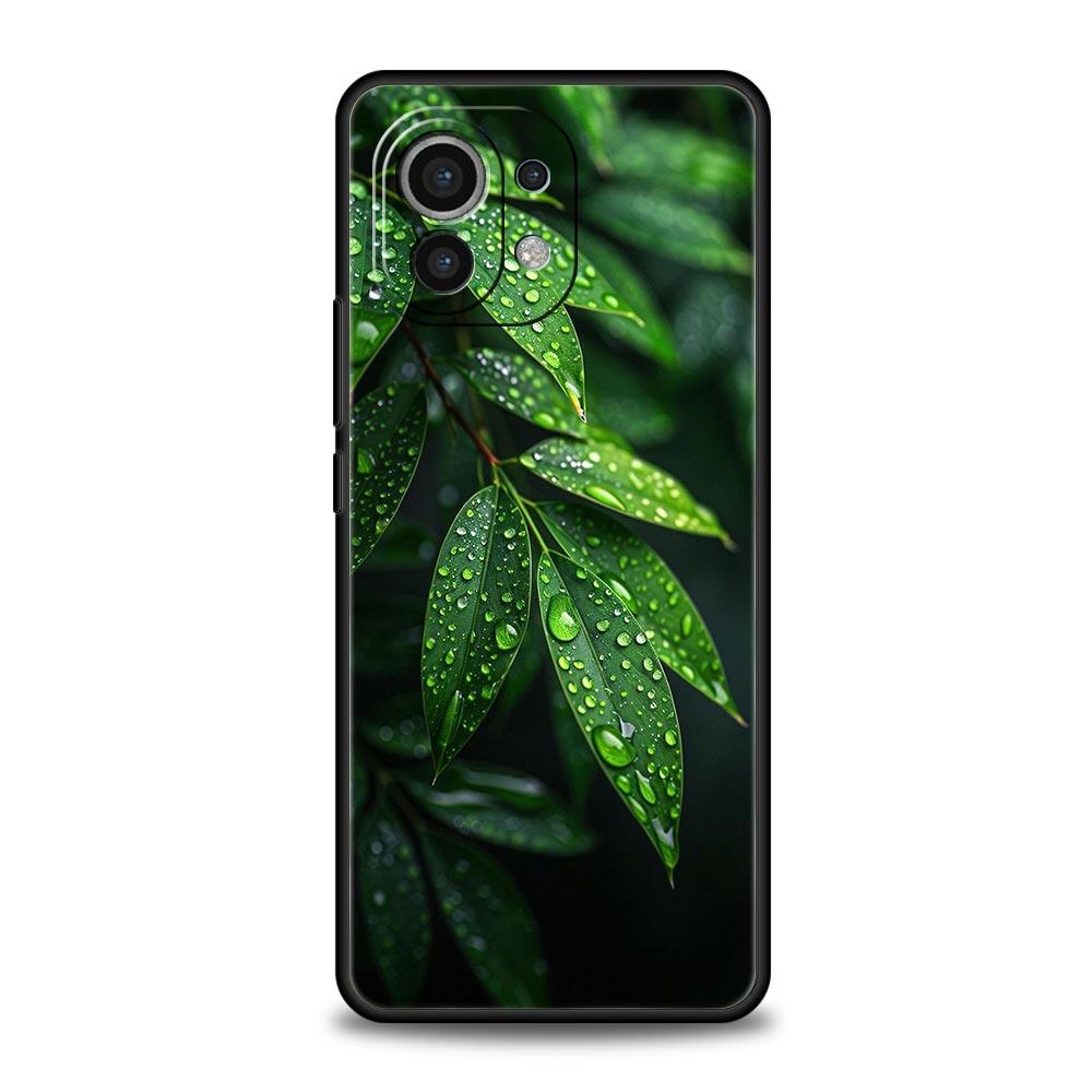 Чехол для телефона для Xiaomi Mi 15 14 14T 13T 12T Pro 12 13 11 Lite 5G 11T X6 X5 Pro Мягкий чехол из ТПУ lucky grass