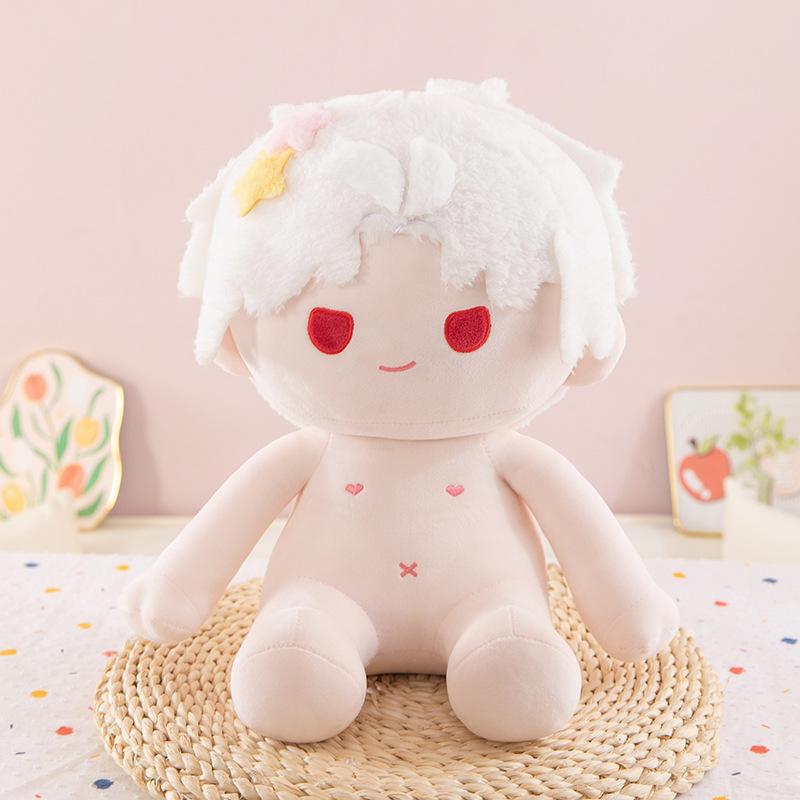 Internet celebrity love with deep space cotton doll 40cm grab machine doll birthday gift to girl soothing sleeping throw pillow