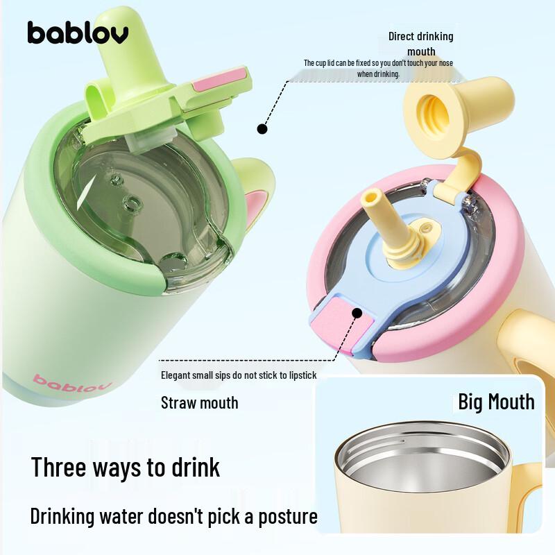 BabloV Flower Forest 316 Stainless Steel Insulated Straw Mug