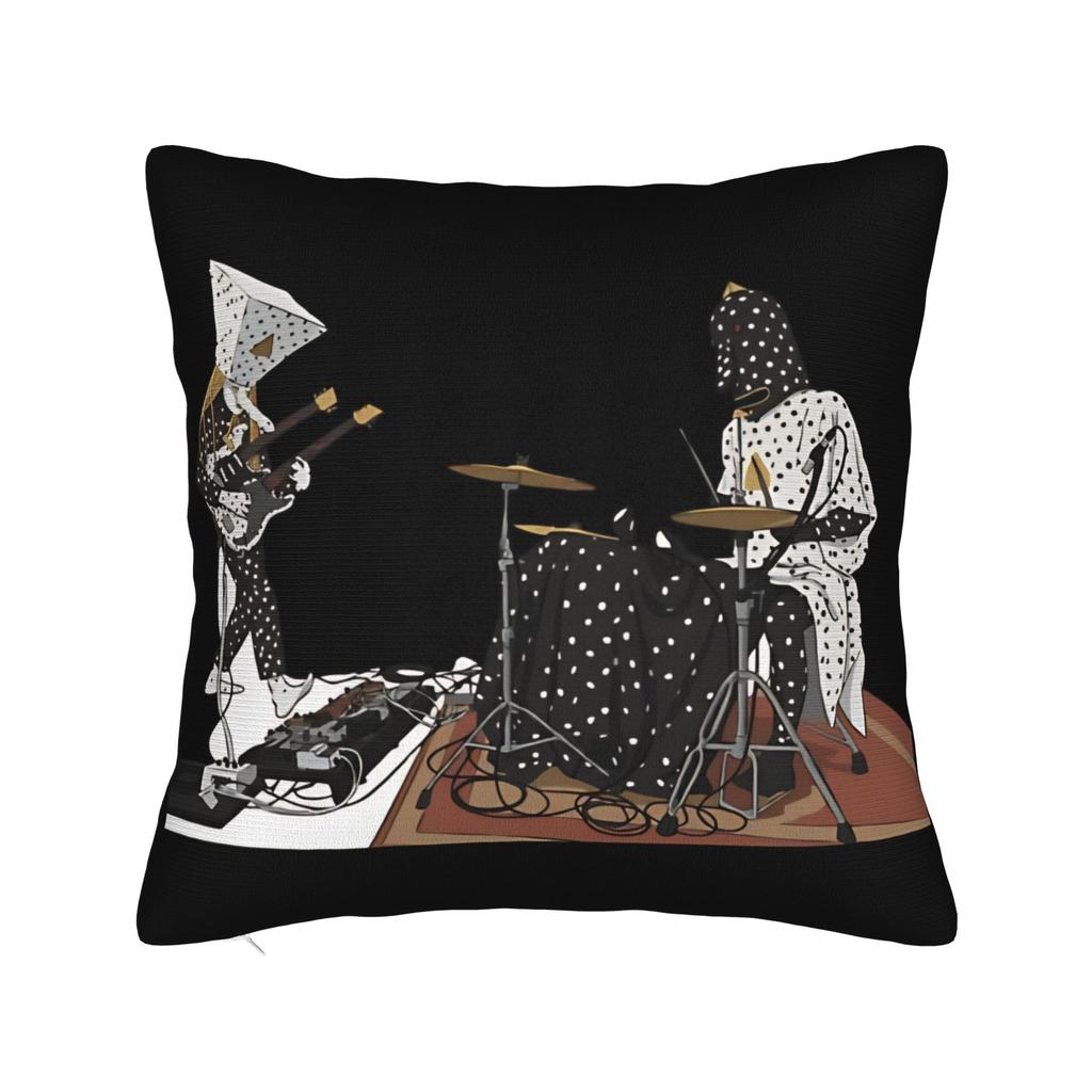 Decorative Pillowcases Angine De Poitrine Rock Band Merch Living Room Pillow Case Cover Zippered Multi Size
