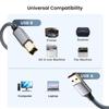 Кабель для принтера SUNROZ USB - USB Type-B Hi-Speed 480Mbps Тканевая оплётка, 3 м (A48753)