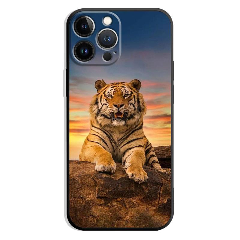 Tiger Phone Case For iPhone Samsung Galaxy Redmi Xiaomi Oppo OnePlus Note S A 7 8 9 10 11 12 13 14 20 21 22 23 53 54 Pro Max Plus Ultra TPU Soft