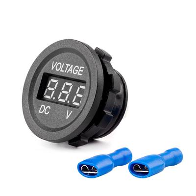 Additional Built-in Digital Voltmeter 12V 24V MOD-02 AMIO-02852