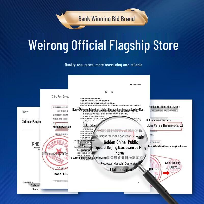 Weirong Intelligent Currency Counter CN plug (adapter included)