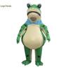 Надувной костюм лягушки: Мультяшная кукла Костюм для выступления Духа Жабы