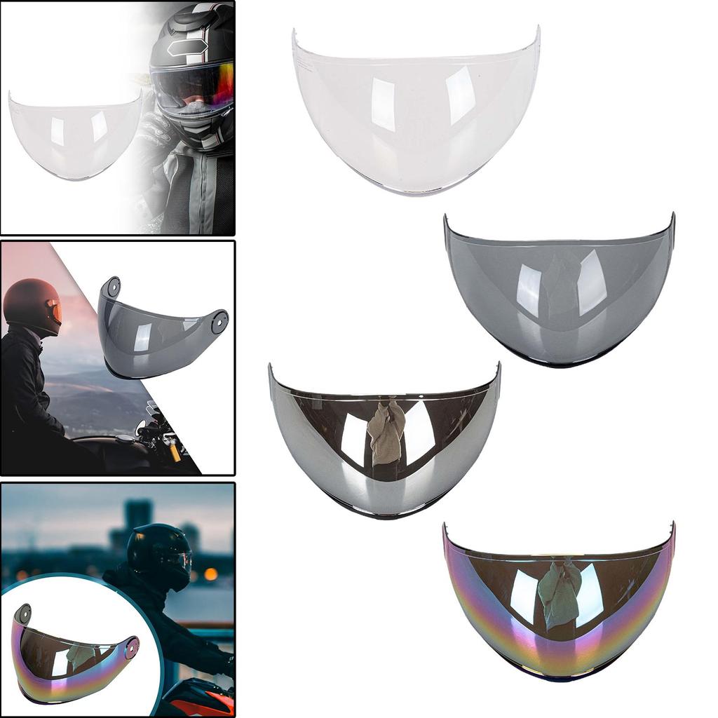 Helmet Visor Helmet Accessories Durable Motorcycle Accessories Helmet Lens for Axxis Square Direct Replacement Repair Parts