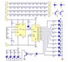Набор плат CD4017 LED Chaser для обучения SMD-пайке Включает две зоны для практики Размер 85x54 мм Питание 3-5 В постоянного тока