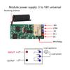 DC3V-18V 433MHz Mini Wireless Remote Control Switch Small On/Off Relay Module Easy Wiring for LED Light DIY Home Appliance