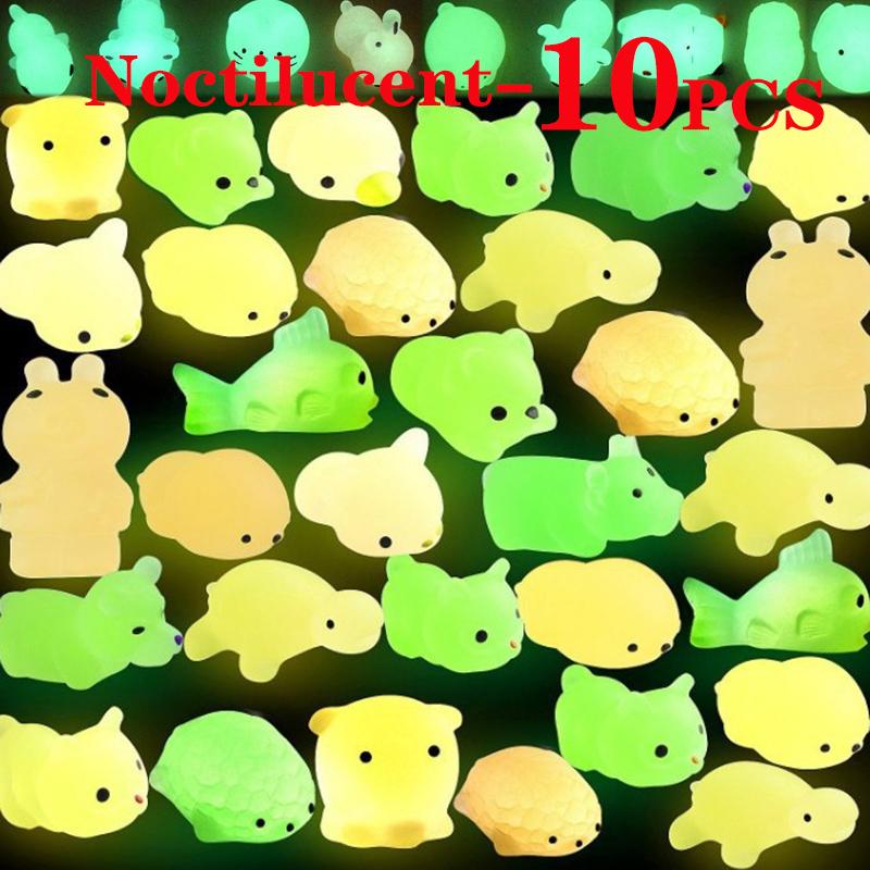 10/30/50 ШТ. Кавайные Моти Сквиши Игрушки Медленно Поднимающиеся Игрушки для Снятия Стресса Пакетики с Подарками Подарки на День Рождения Сувениры для Вечеринки для Детей Набор