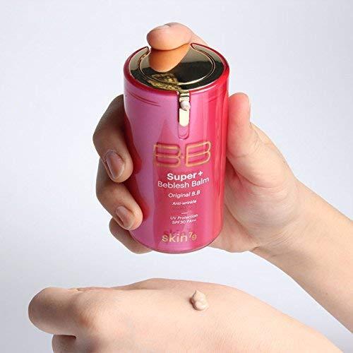 SKIN79 Super Plus Beblesh Balm Тройное действие Розовый BB (SPF30 / PA ++) 40 г - Защита от УФ-излучения, От морщин, Осветление (Супер Плюс Розовый ВВ-крем 40 г)