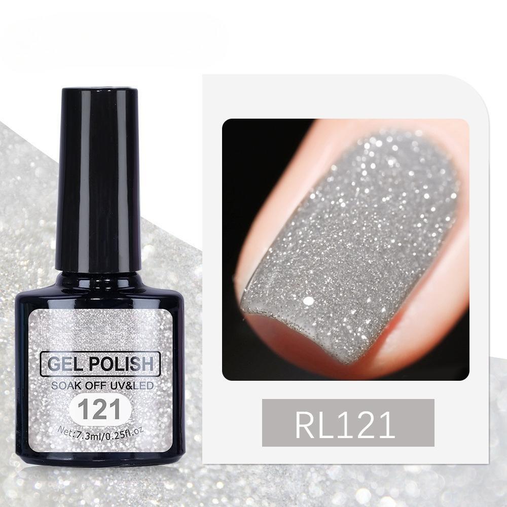 7,5 мл гель-лак для ногтей с блестками, замачиваемый УФ-светодиодный гель-лак для дизайна ногтей, маникюр