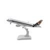 1/400 Scale Alloy 320 A320 Jetstar Airways Aircraft 20CM Plane Model with Landing Gear Toy Airplane for Boys Gift for Collect