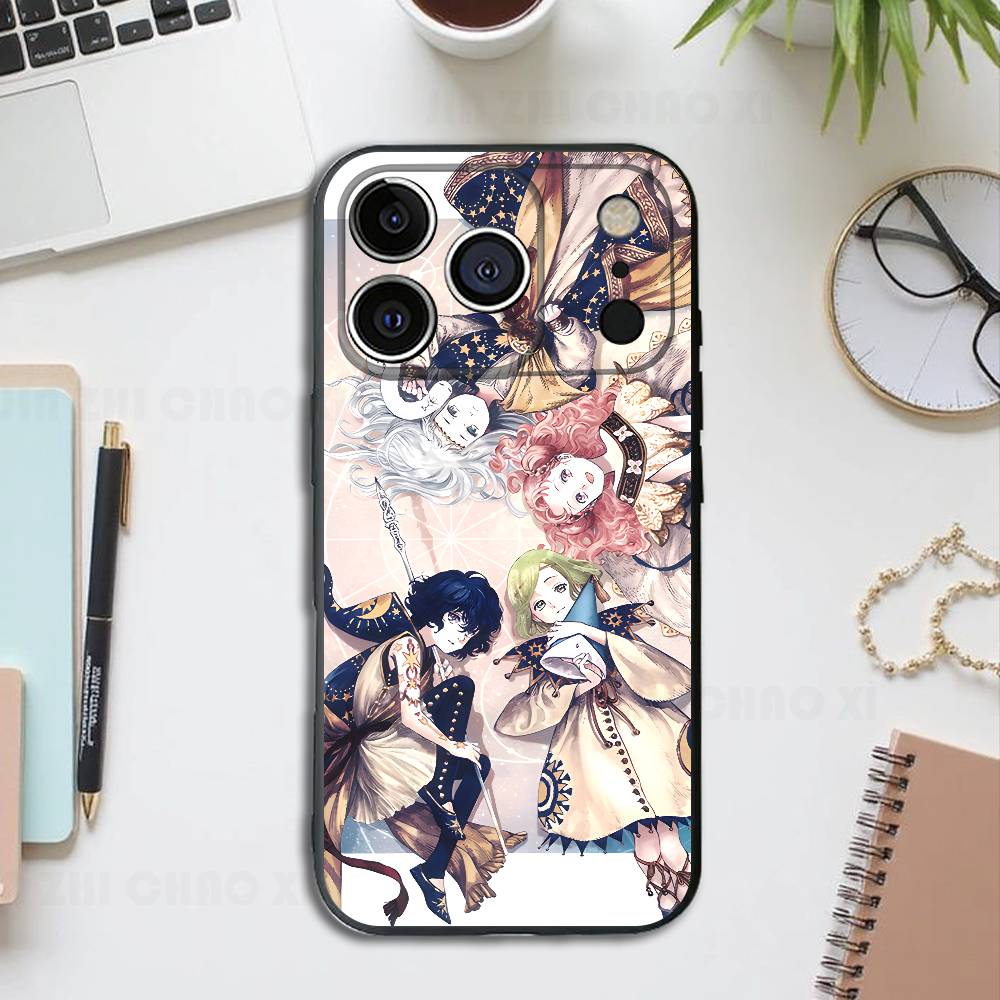 Чехол для телефона Witch H-Hat A-Atelier Coco Silicone Soft для iPhone 17 16 15 14 13 12 11 Pro Max Plus X XR SE