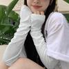 Cooling Effect Sun Protection Sleeves Loose UV Resistant Sleeves Comfortable Arm Covers  Cycling