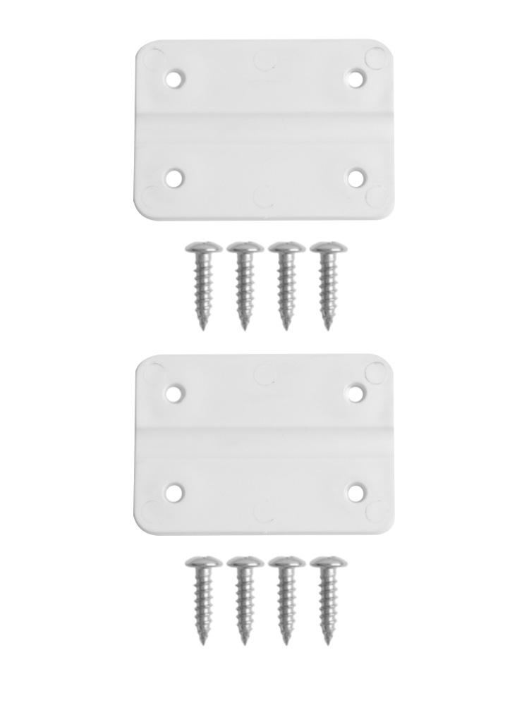 2pcs Replacement Hinges with 8pcs Stainless Screws Parts Kit for Igloo Coolers
