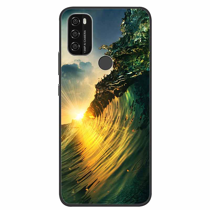 Чехол для Blackview A70 A 70 Ударопрочный Мягкий силикон ТПУ Задняя крышка Для Blackview A70 Pro BlackviewA70 2021 Чехлы Милый Мультяшный