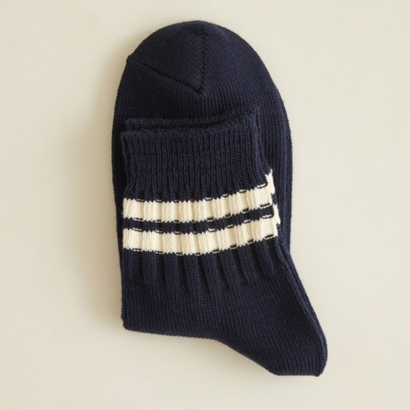 ENRICH Women's Heavyweight Quarter Socks - Navy