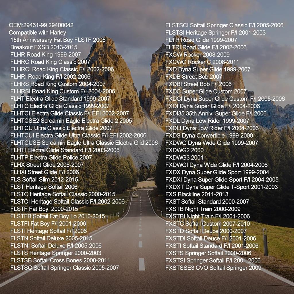 AHL Air Filter Cleaner 29461-99 HD-1499 for 1999-2015 Harley Road King,Electra Glide,Heritage Softail,Dyna Street,Softail Deluxe,Springer Softail