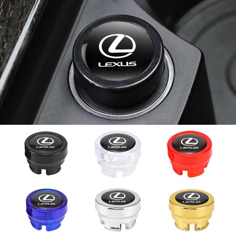 Car Cigarette Lighter Cover Button Protective Anti Dust Cap For Lexus IS250 Ct200h LS430 LX570 NX300h IS300h RX330 ES300h UX250h AEJ1