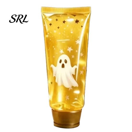 Stress Relieving Gifts for Friends Halloween Ghost Toothpaste Squeeze Toy, Slow Rising Sensory Fidget Toy Stretchy Tubes Anxiety Kids Adults,