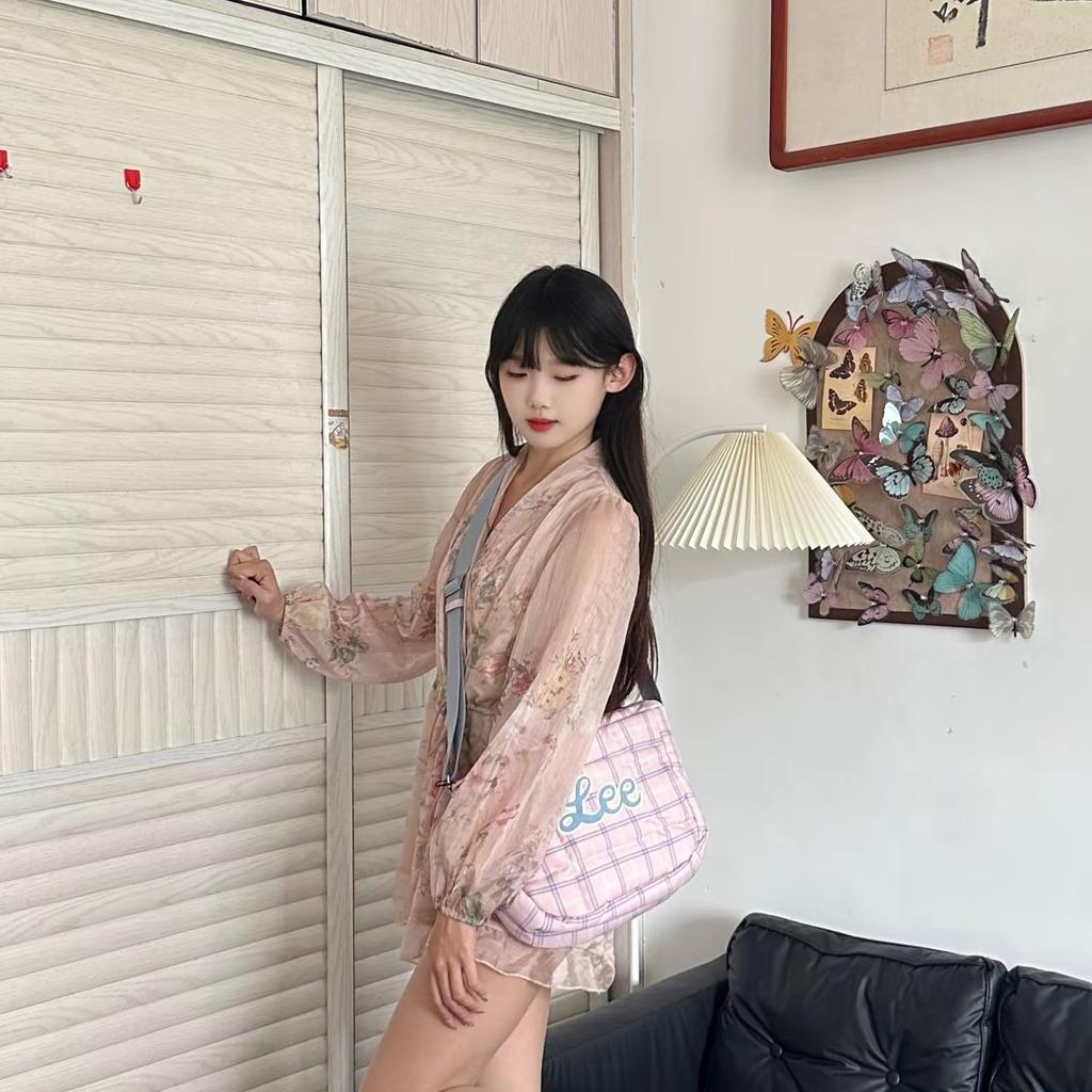 New Lee Fabric Crossbody Bags Regular Women's Pink LE250039M-102