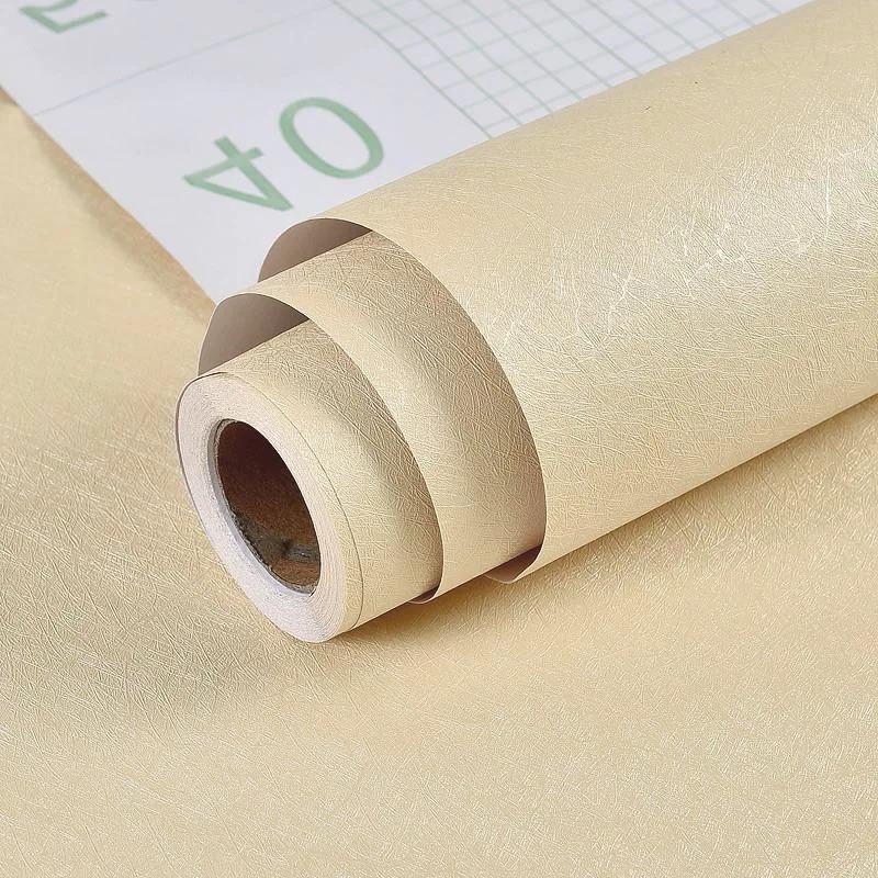 40 см шелковые однотонные самоклеящиеся обои для гостиной, спальни, фоновые стены, влагостойкие декоративные наклейки на стену для дома