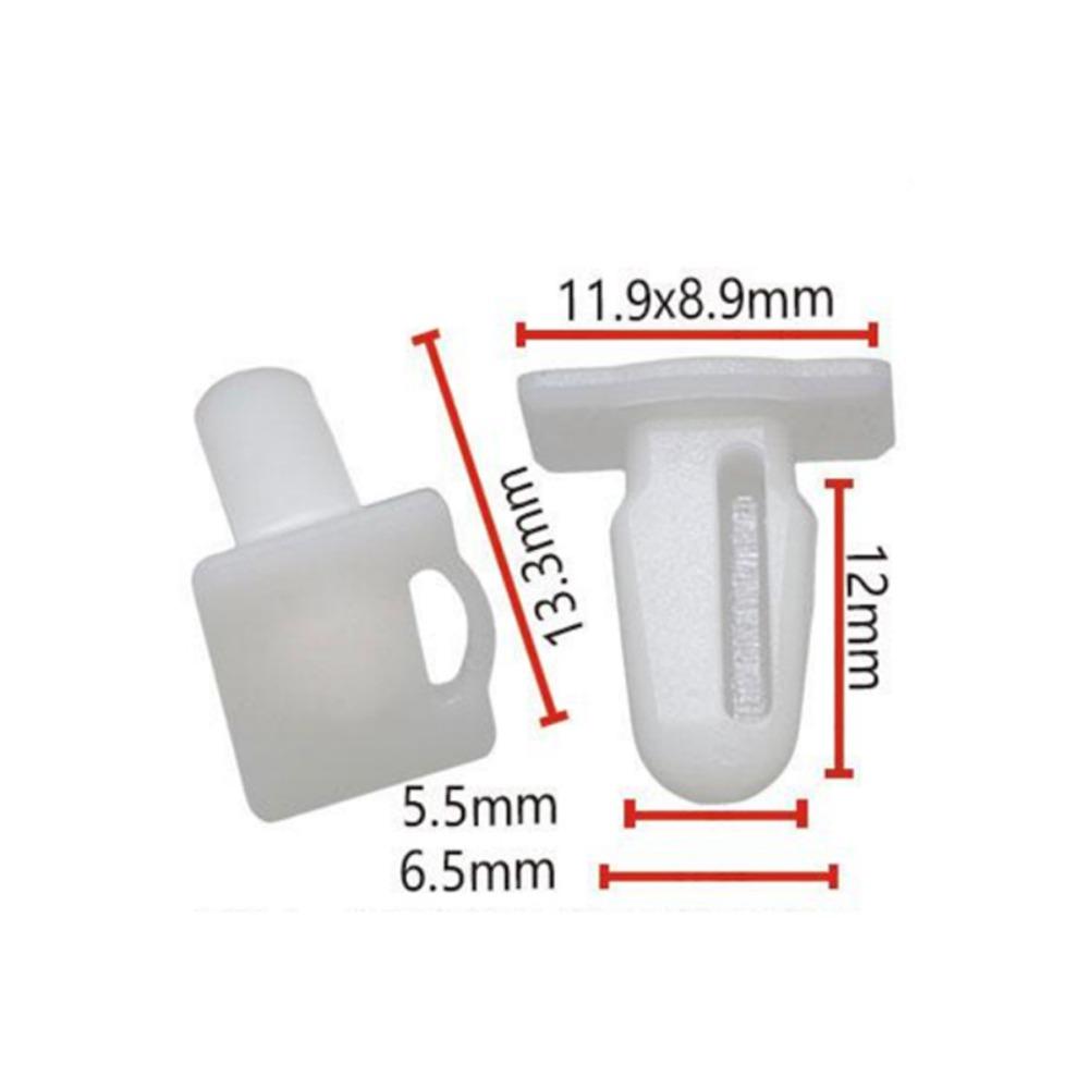 50Pcs Nylon Trim Clip 51471840960 Replaces Car Assessories Parts Door Sill Cover  For Car