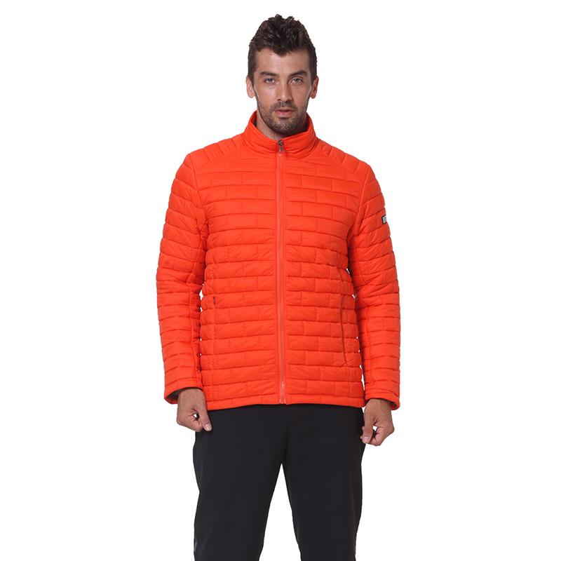 Men Jacket Spring Thin Cotton Padded Jacket Ultralight Puffer Jacket Men Autumn Men Coat Stand Collar