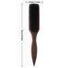 Wooden Handle Barber Styling Bristle Brush Backcombing Back Hair Brush  For Thick/Fine Hair