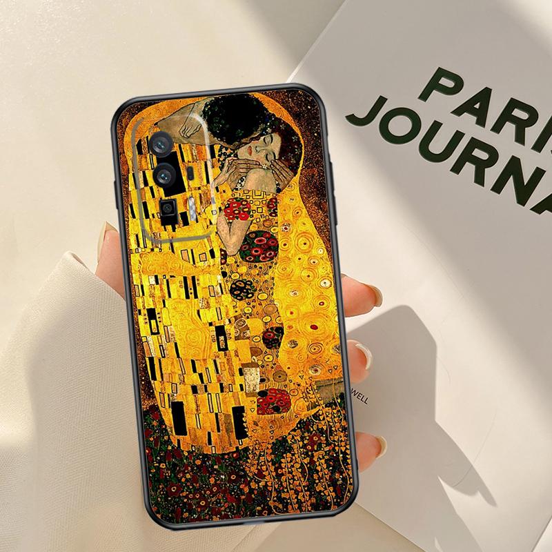 Чехол для телефона Gustav Klimt Kiss для Xiaomi 15T 14T 13T Pro 14 15 Ultra 17 Pro Max POCO F8 F7 F5 F6 X3 X5 X6 X7 Pro