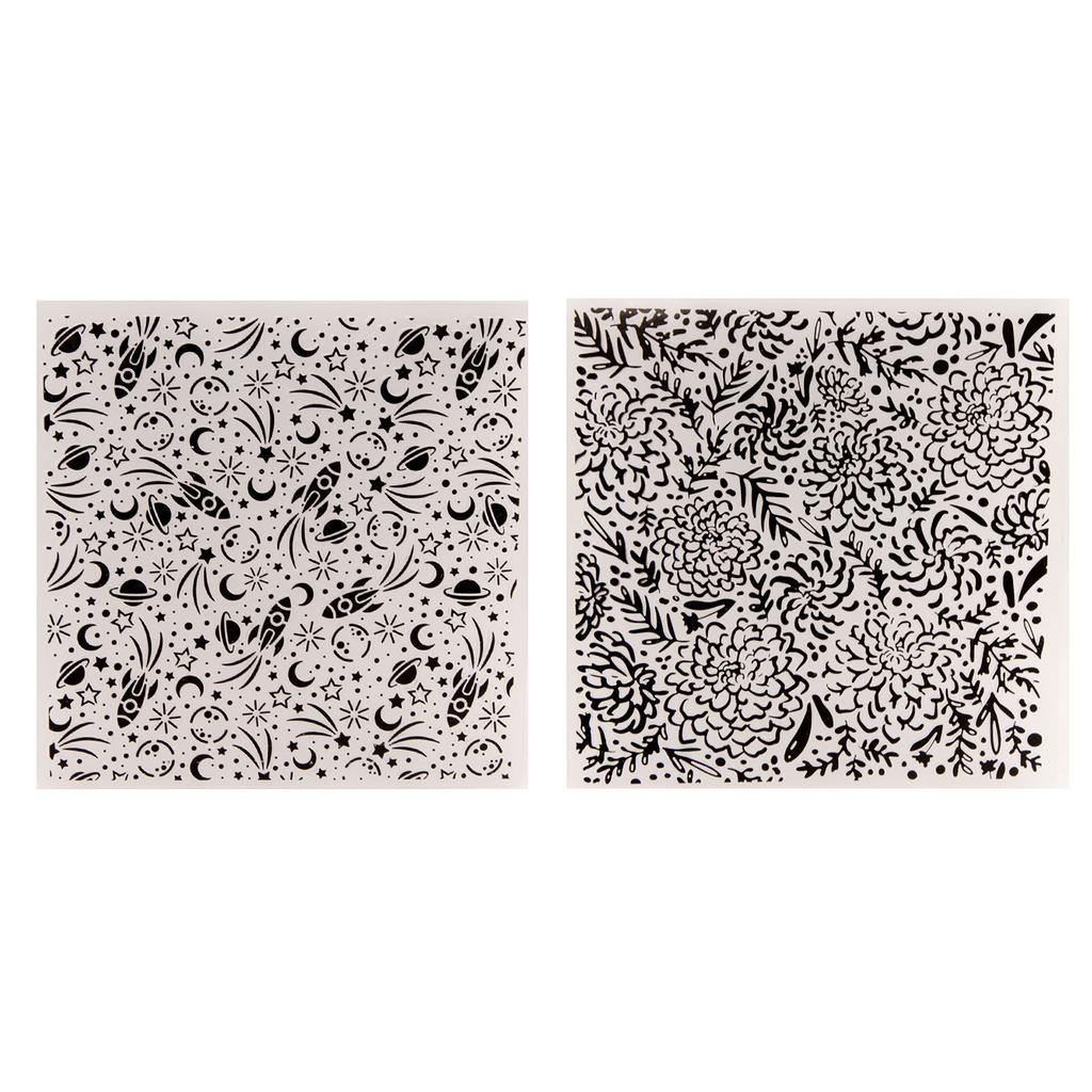 Пластиковый эмбоссинг-папка Шаблон цветка для DIY Скрапбукинга Крафт Фотоальбом Изготовление открыток Штамп Трафарет Печать Зажим