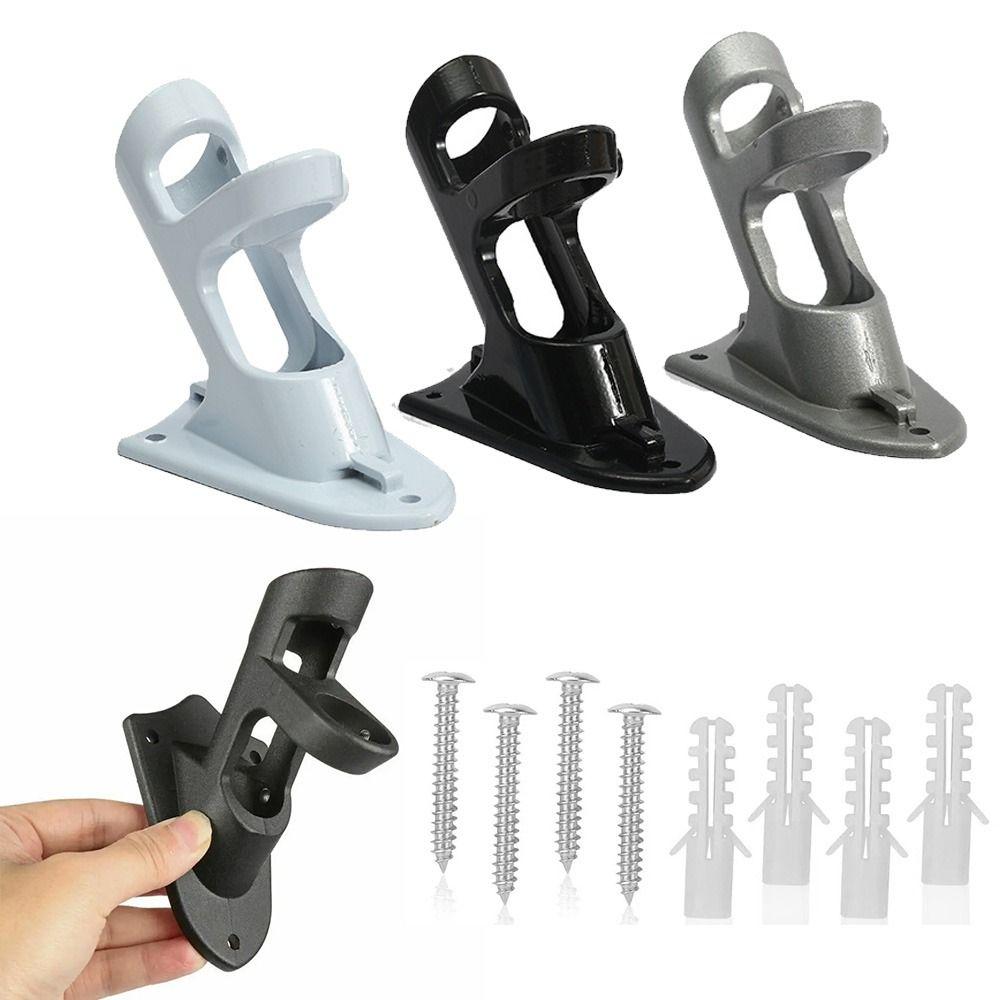 Double Hole Flagpole Mounting Base Wall-mounted Yard Banner Stand Flagpole Bracket  Windsock