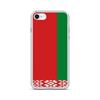 Coque Pour iPhone - PIXELFORMA - iPhone 7 - Drapeau De La Biélorussie - Silicone Souple - Design Léger