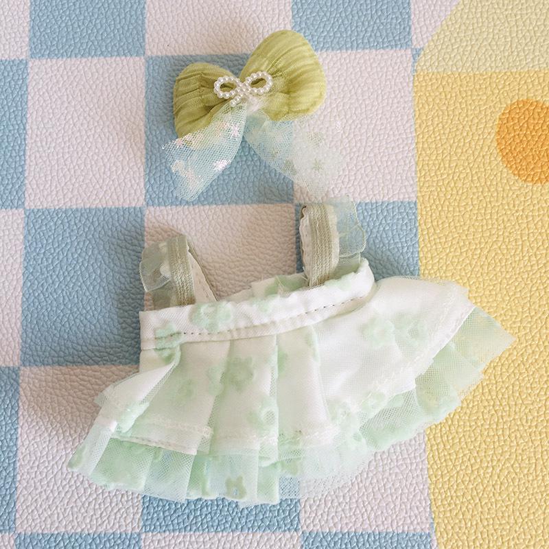 Cute 17cm Vinyl Plush Doll Outfits Blind Box - LaBuBu Pendant Dress Accessories