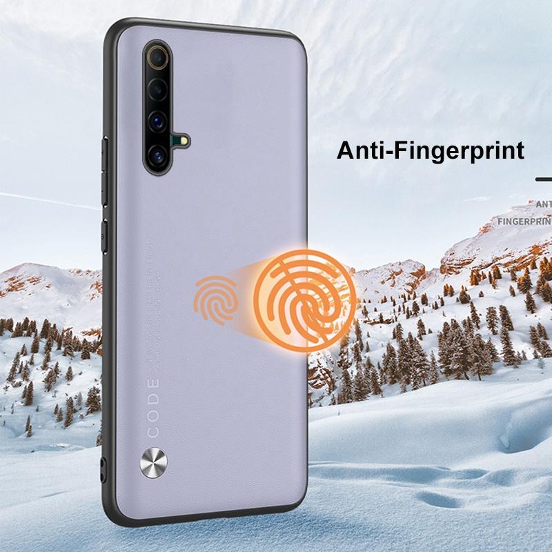 Роскошный чехол из искусственной кожи для Realme X3 SuperZoom, матовый чехол, силиконовый противоударный защитный чехол для телефона Realme X50 Pro 5G Coque