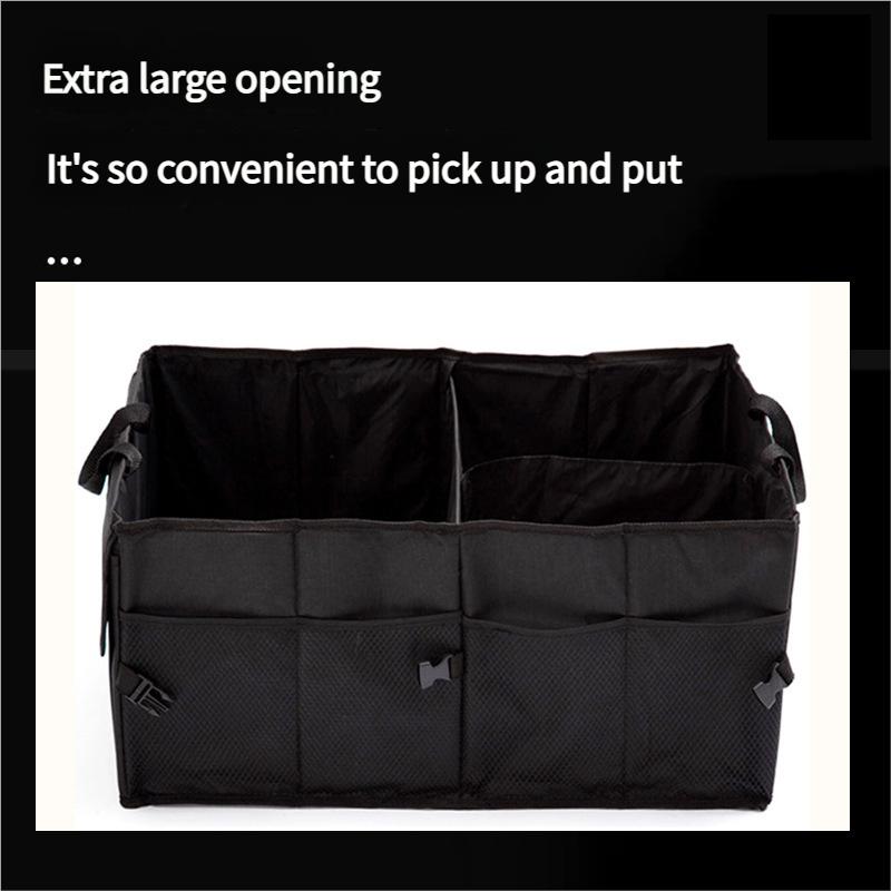 Environmentally Friendly Foldable Large Capacity Car Trunk Storage Box Wear-resistant And Waterproof Suitable For Car SUV Trunk