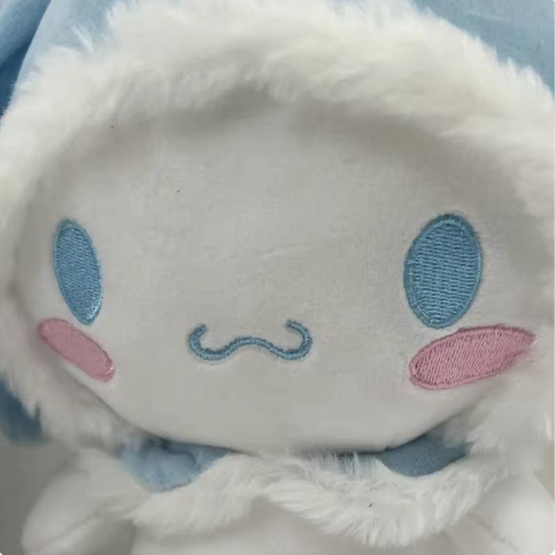 Премиальное качество 25 см Высококачественный Sanrio Cinnamoroll Первоклассные плюшевые игровые наборы Высший сорт Мультяшный Первоклассный Аниме-контент Превосходный эльф