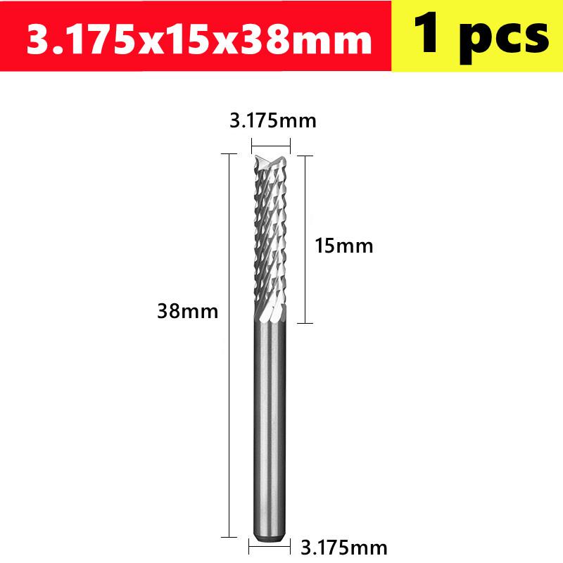 PCB corn milling cutter Carbide End Mill 3.175/4/6/6.35/8/10/12mm shank, CNC Cutting Milling PCB MDF ABS Tools Router Bit