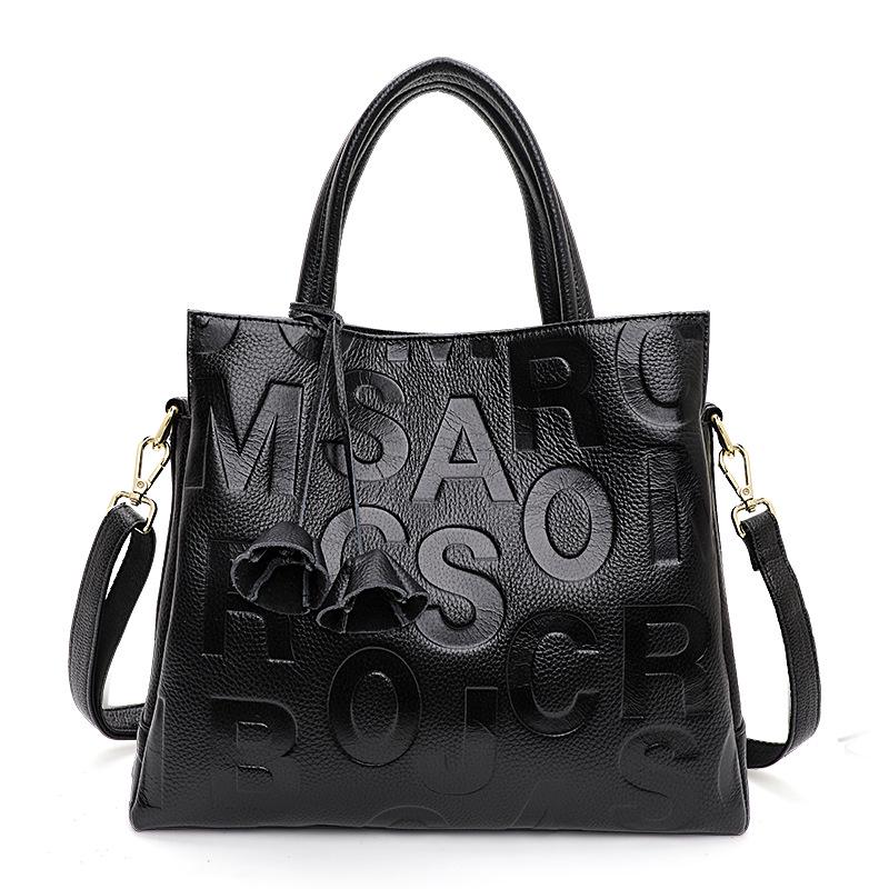 Thousand Classic 2025 Осень/Зима Большая Вместимость Сумка из Коровьей Кожи для Женщин - На Плечо и Через Плечо