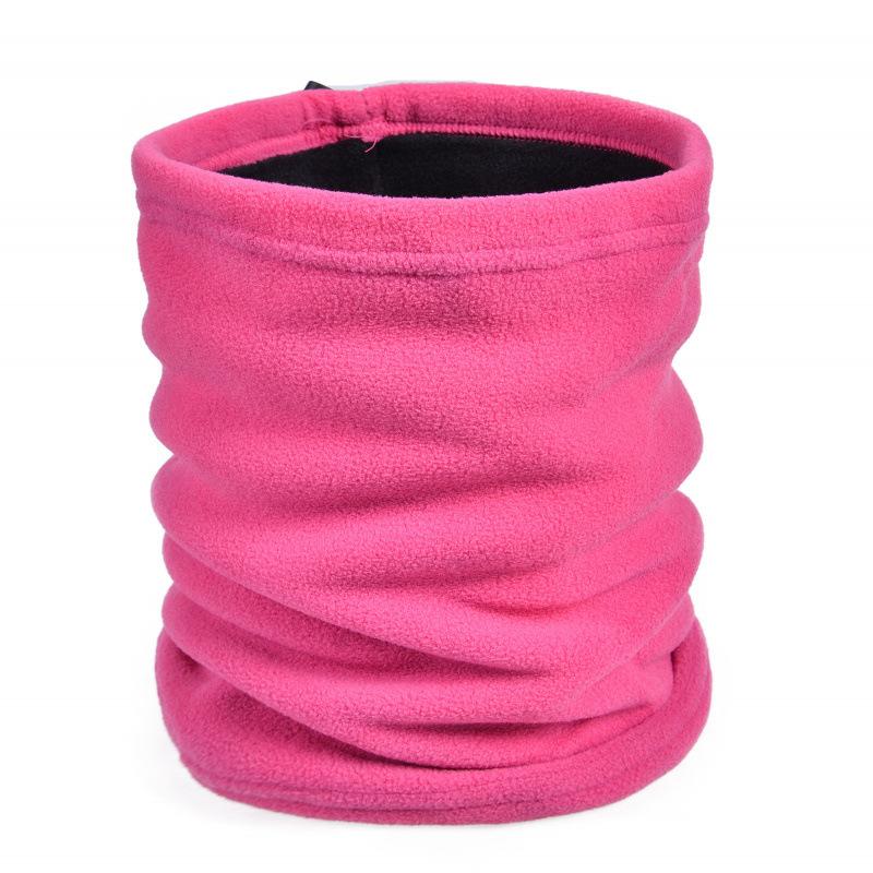 Autumn and Winter Pullover Knitted Scarf Mask Dual-purpose Men's and Women's Warm Neck Cover Riding Fleece Thickened Cervical Spine Cover