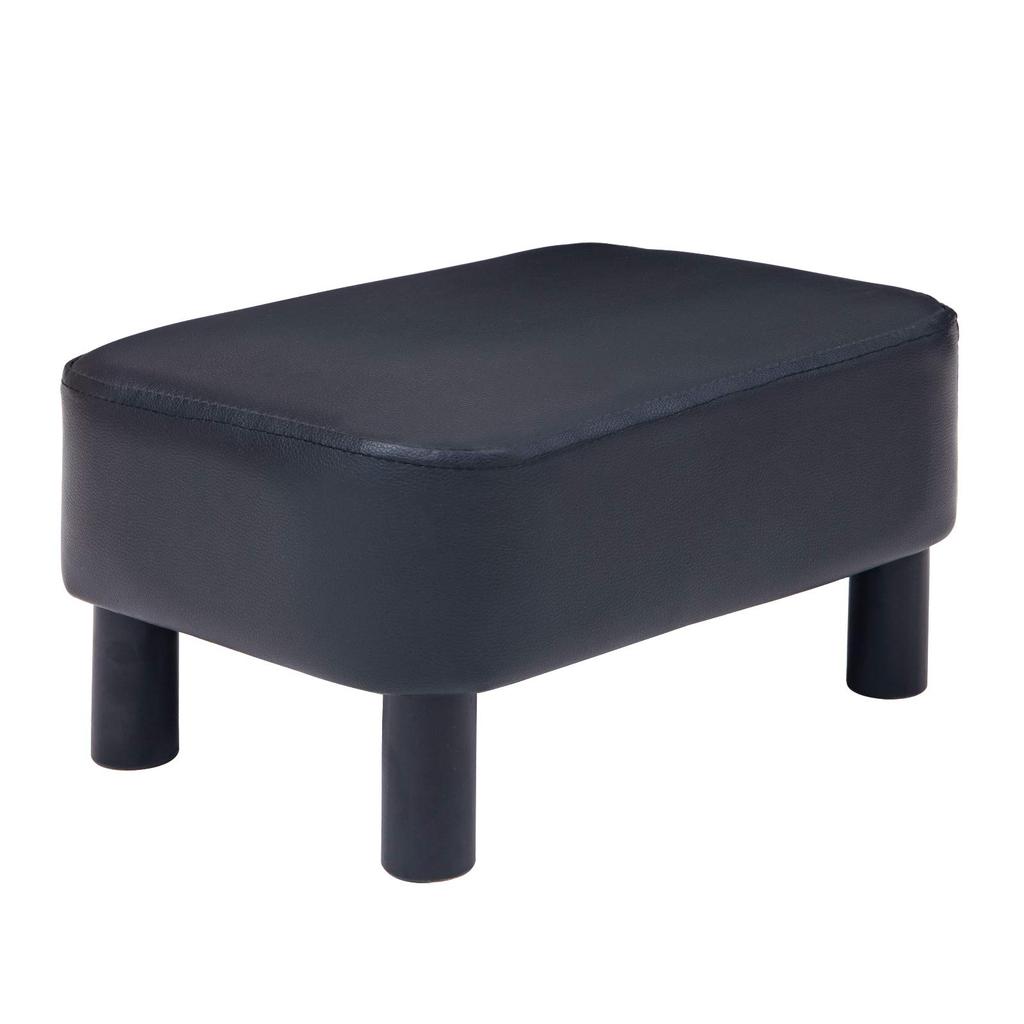 IBUYKE Маленький Подходит для Гостиной и Веса 80 кг Пуфик, Стул с Высокой Упругостью, Комнаты, Прихожие, Спальни, Вместимость, Нескользящий, Квадратный, Коричневый,