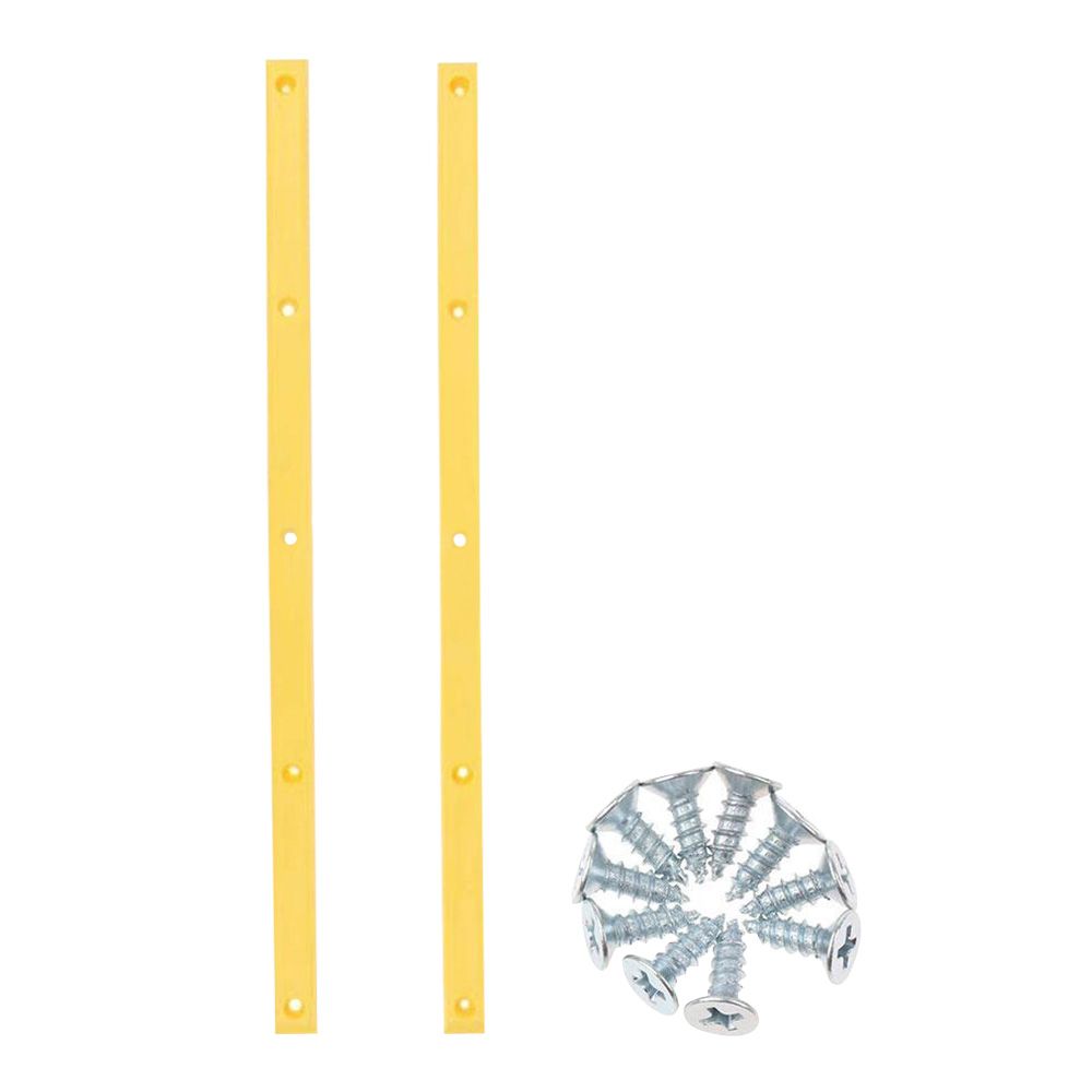 Longboard Accessories Skateboard Rails Anti-collision Strip Edge Protect Strip with Mounting Screws