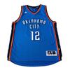 NBA Adams Thunder 12 Jersey Sleeveless V-Neck Fan Edition Unisex Jerseys 7470A-3CB-K90KMW