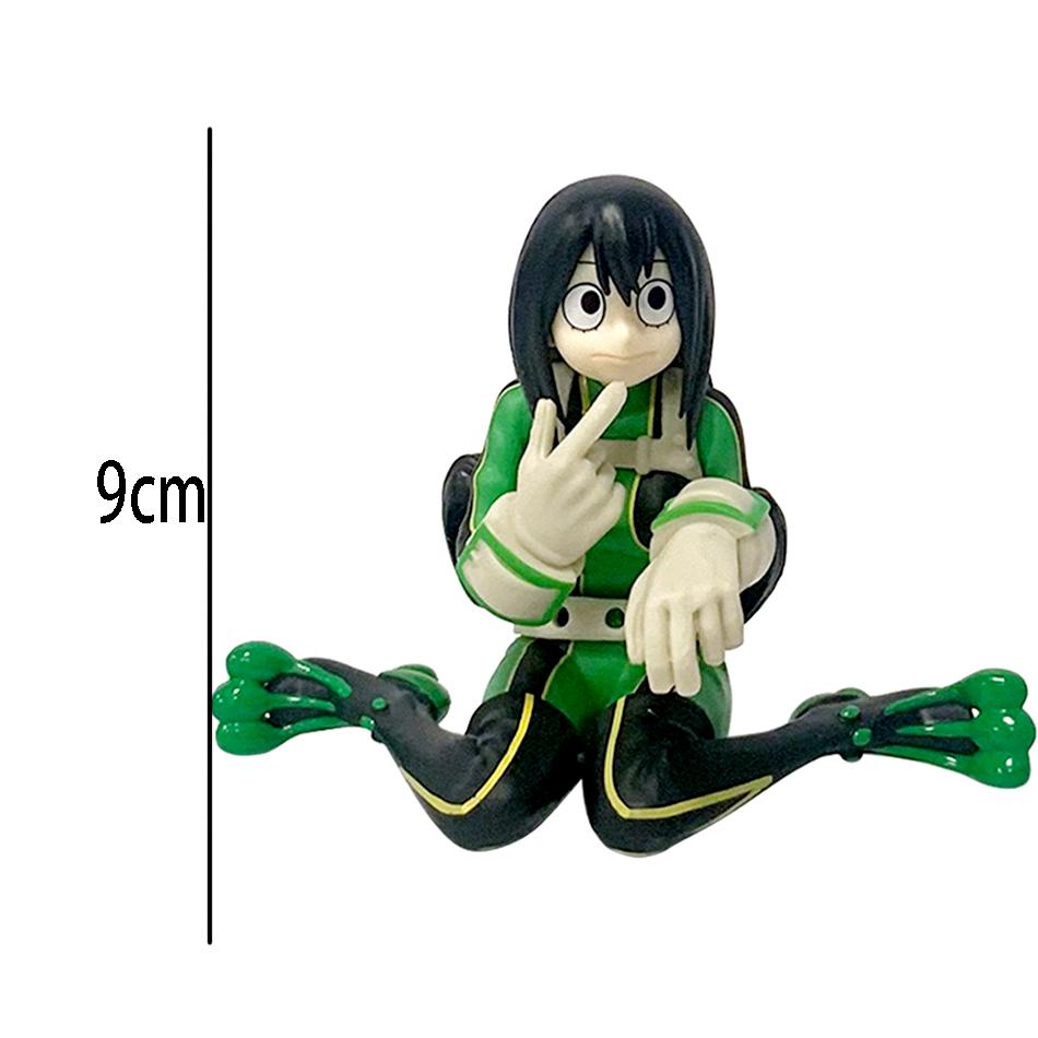 Christmas Hero Academia Anime Figure Asui Tsuyu Izuku Deku Bakugou Katsuki Action Figures Pvc Model Collection Series Toys Gifts