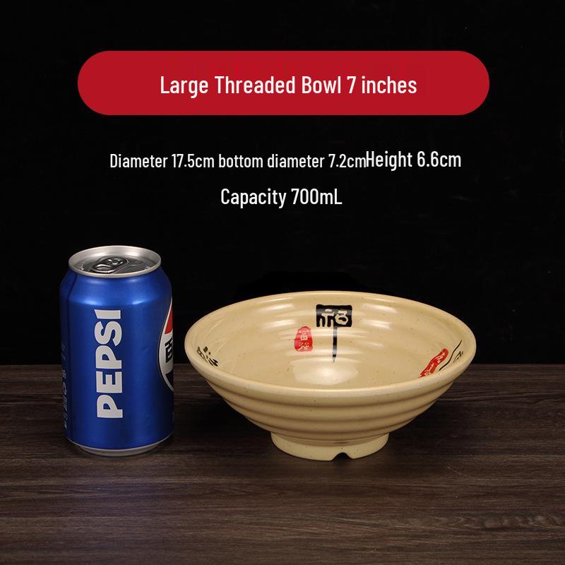 Острая миска рамена, меламин под фарфор, специальный рисовый рамен с улитками, вкус говядины